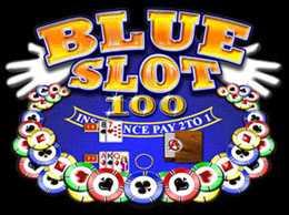 Slot Machine Blue Slot 100