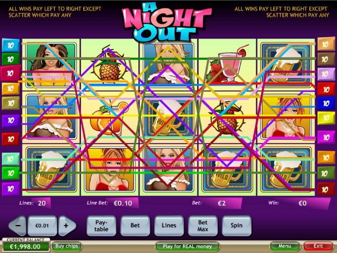 Slot Machine A Night Out 1
