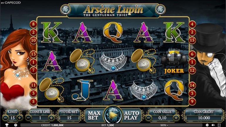 Arsenio Lupin Slot