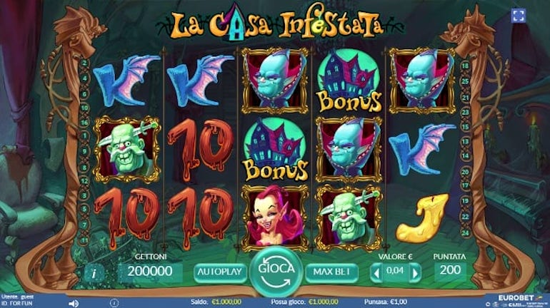 La Casa Infestata Slot